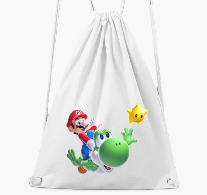 Super Mario World tornazsák — Fehér