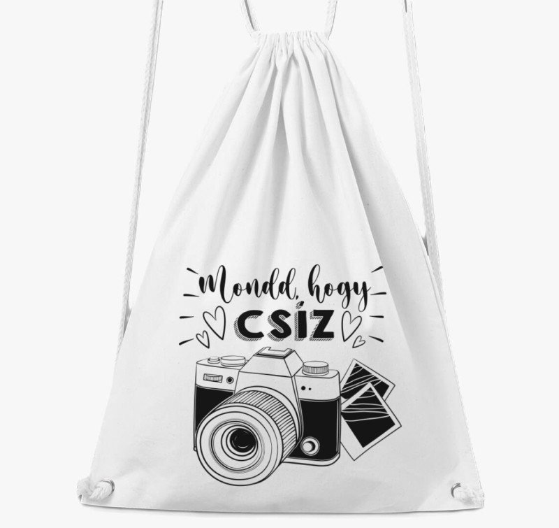 Mondd, hogy CSÍZ tornazsák — Fehér