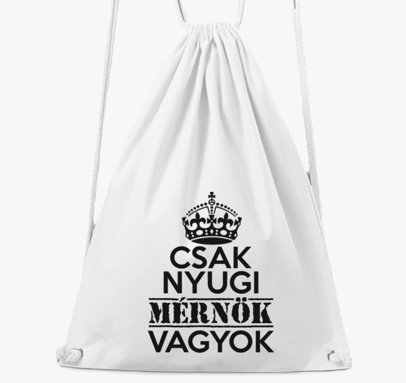 Mérnök tornazsák — Fehér