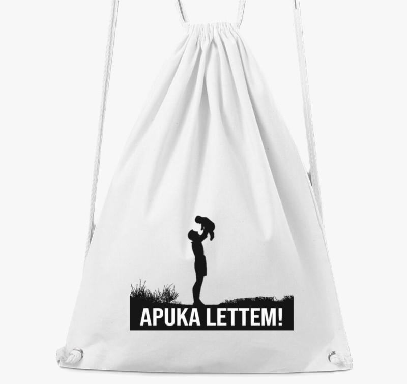 Apuka lettem tornazsák — Fehér