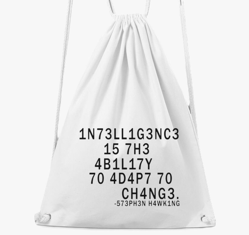 Stephen Hawking Idézet tornazsák — Fehér
