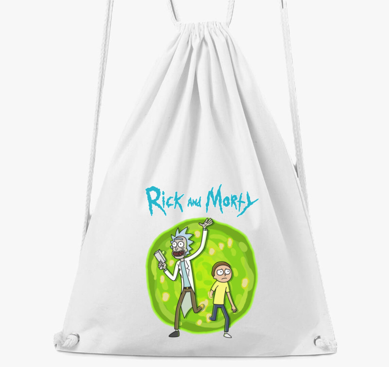 Rick and Morty tornazsák — Fehér