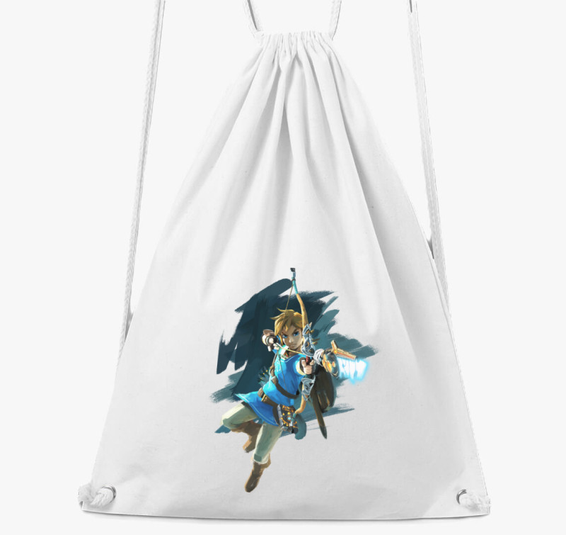Zelda Link Gamer tornazsák — Fehér