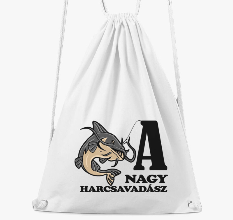 A nagy harcsavadász tornazsák — Fehér