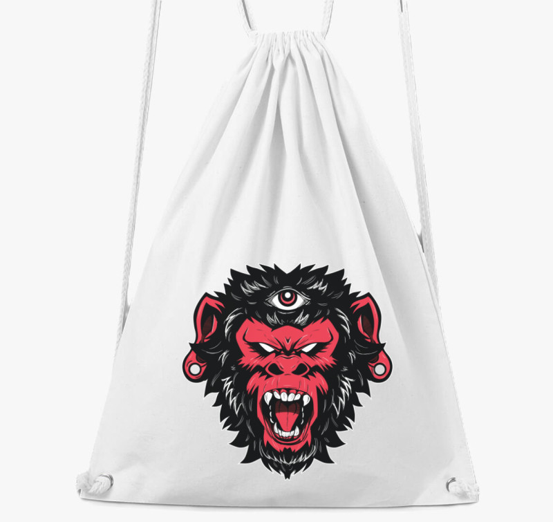 Red Monkey tornazsák — Fehér