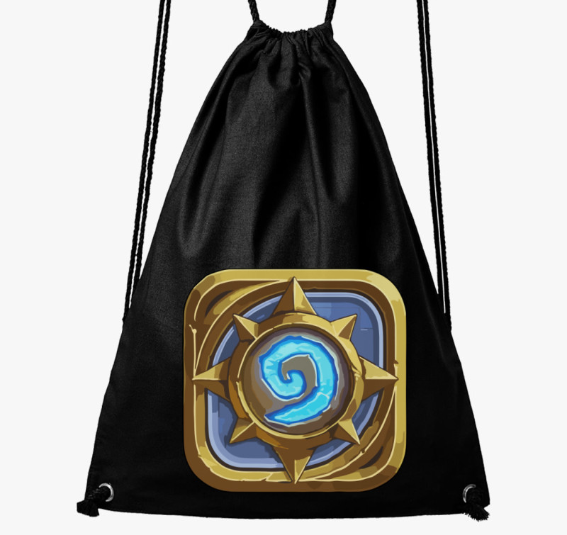Hearthstone ikon tornazsák — Fekete