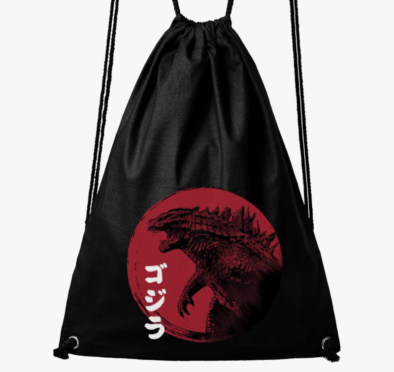 Godzilla tornazsák — Fekete