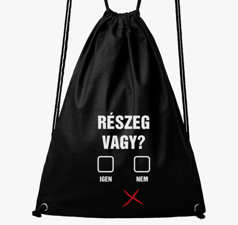 Részeg vagy tornazsák — Fekete