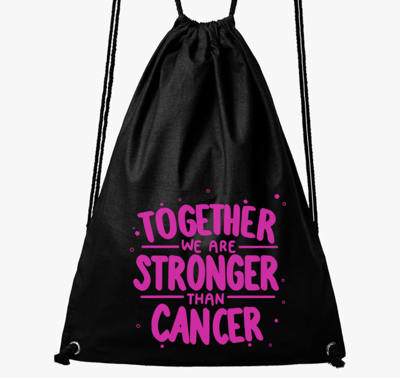 Cancer pink tornazsák — Fekete