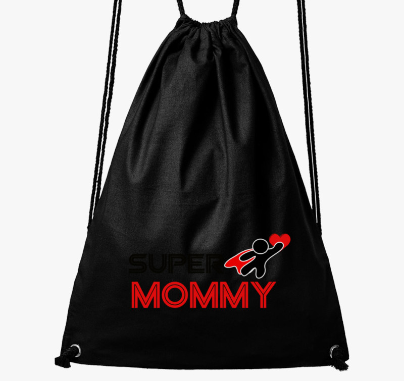 Super Mommy tornazsák — Fekete