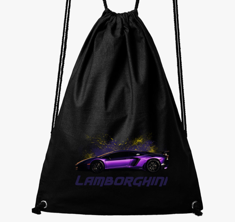 Lamborghini tornazsák — Fekete