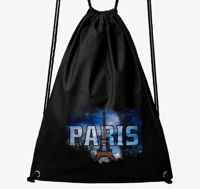 Paris tornazsák — Fekete
