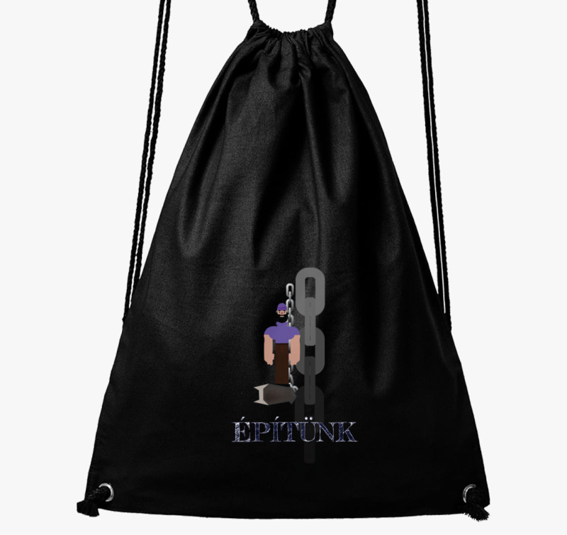 Építünk tornazsák — Fekete