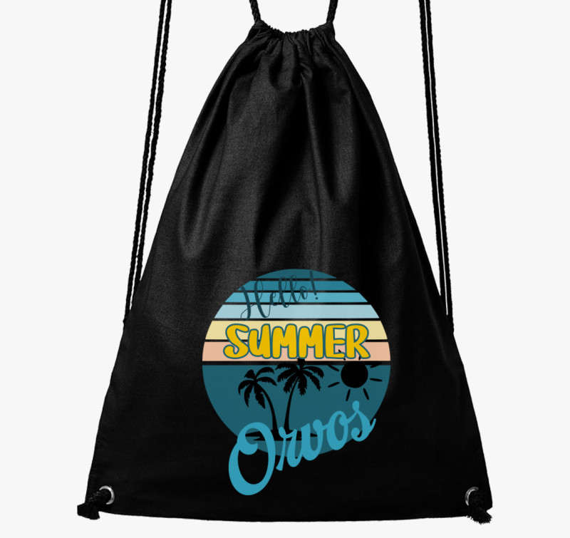 Hello Summer orvos tornazsák — Fekete