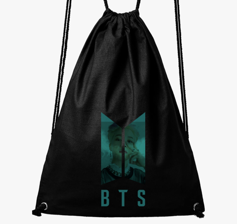 BTS Jimin tornazsák — Fekete