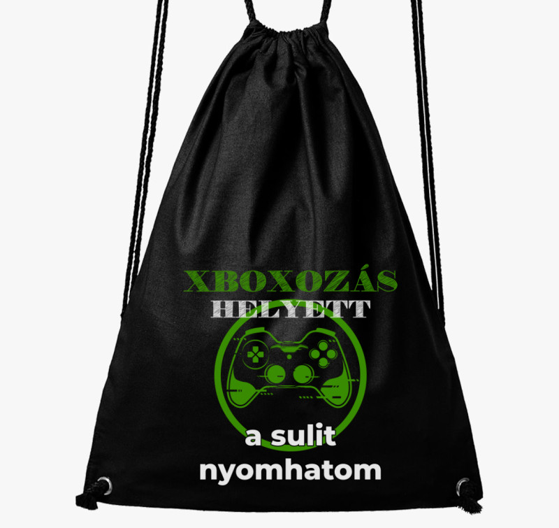 Xboxozás helyett a sulit nyomhatom tornazsák — Fekete