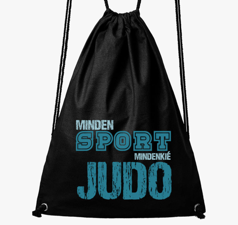 Minden sport judo tornazsák — Fekete
