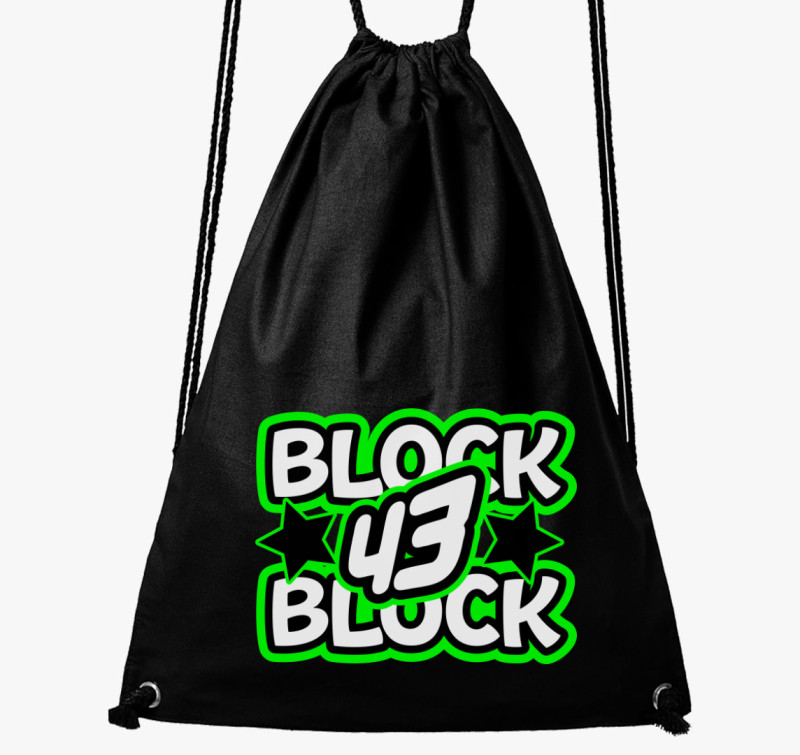 Ken Block star tornazsák — Fekete