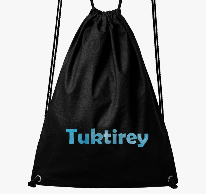 Tuktirey tornazsák — Fekete