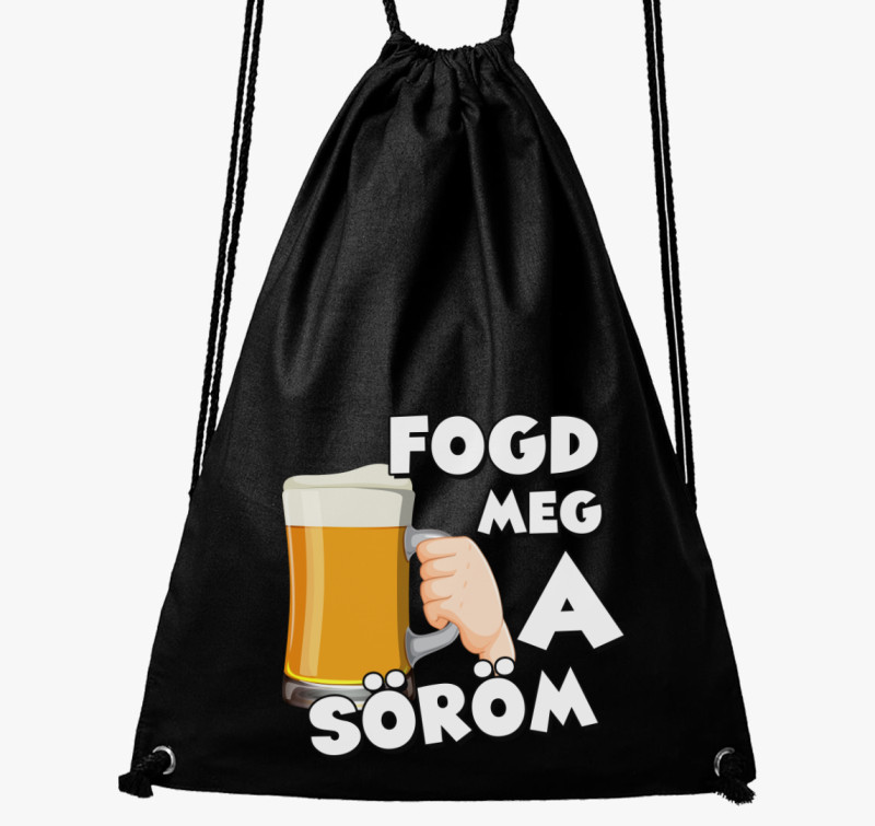 Fogd meg a söröm póló — Fekete
