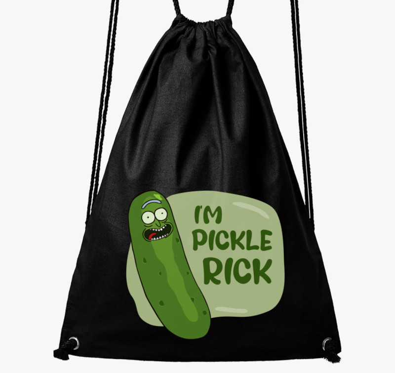 Uborka Rick tornazsák — Fekete