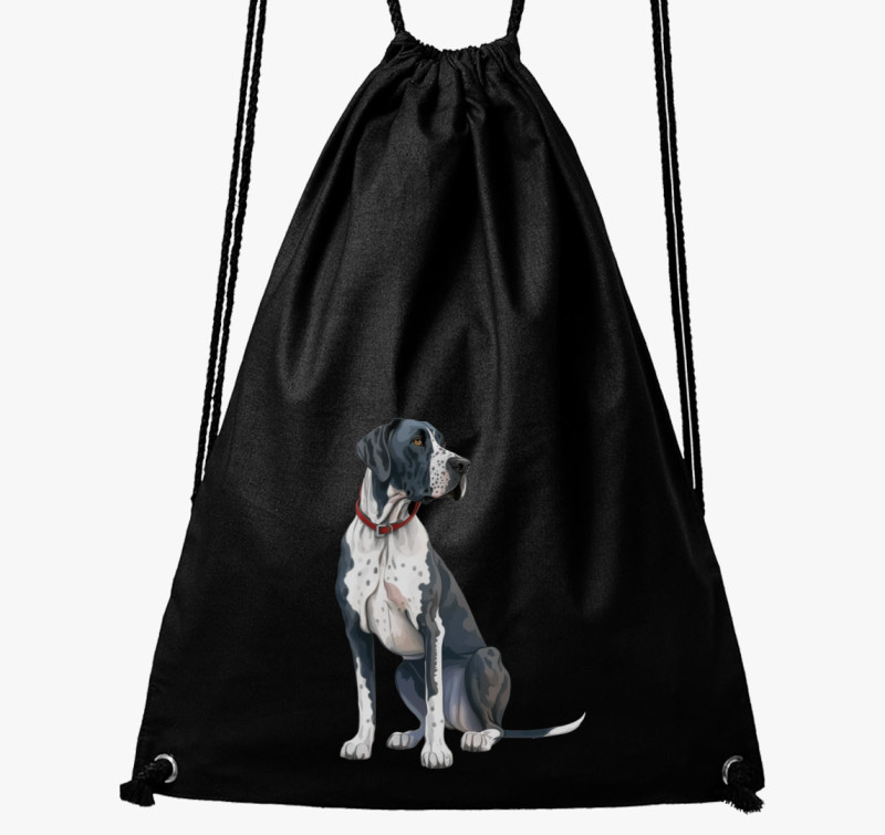 Dán dog tornazsák — Fekete