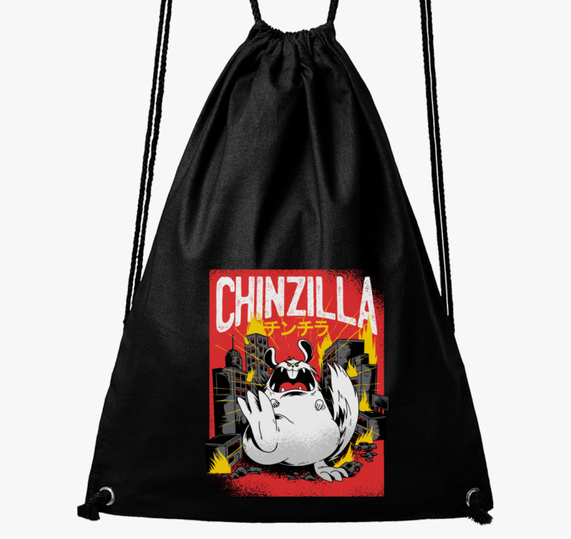 Chinzilla - csincsilla tornazsák — Fekete