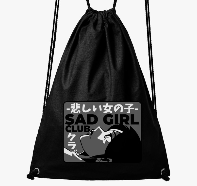 Sad Girl Club tornazsák — Fekete
