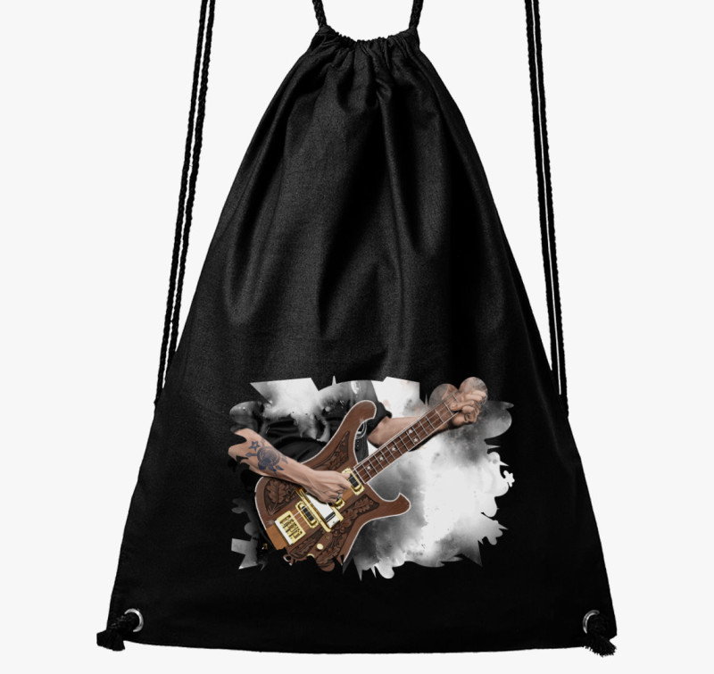 Lemmy Basszusgitár tornazsák — Fekete