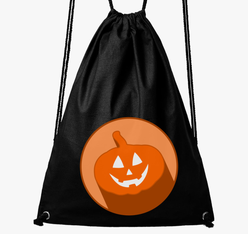 Ikon halloweenes tornazsák — Fekete
