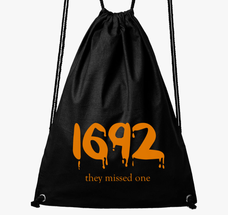 1692 halloween tornazsák — Fekete