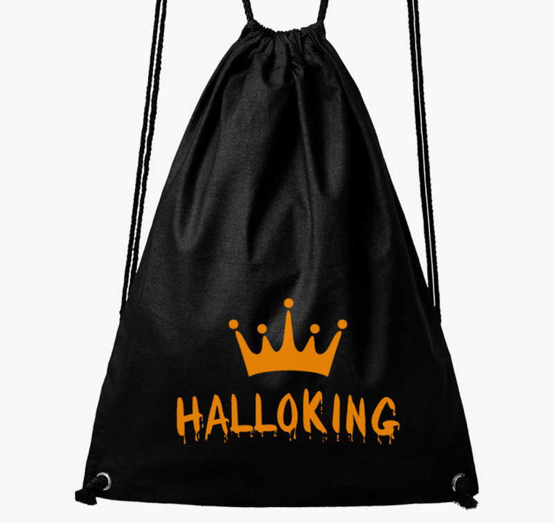 HalloKing narancssárga tornazsák — Fekete