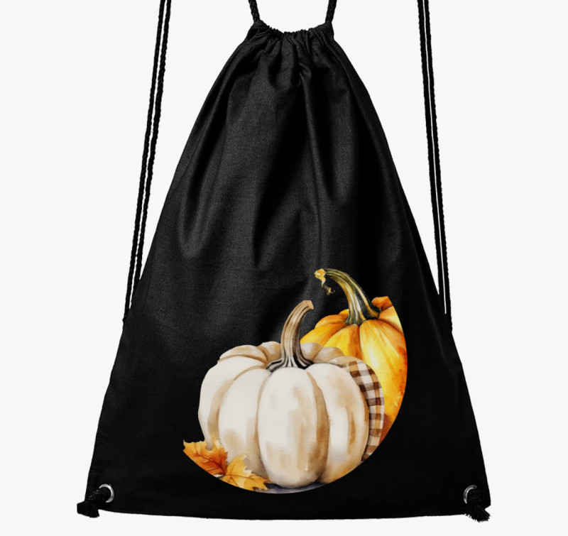 2 pumpkin tornazsák — Fekete