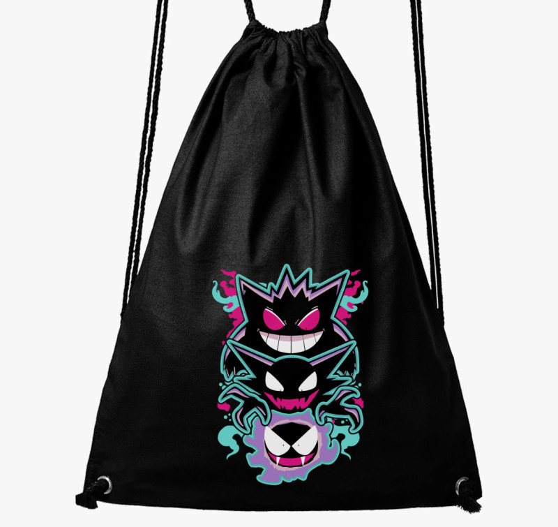 Pokemon Haunter tornazsák — Fekete