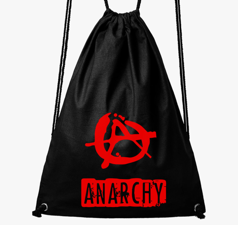 Anarchy tornazsák — Fekete