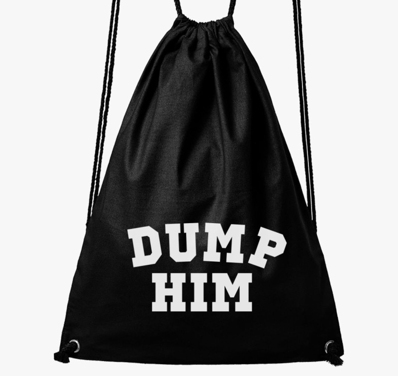 Dump him tornazsák — Fekete