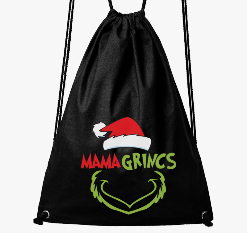 Mama grincs tornazsák — Fekete