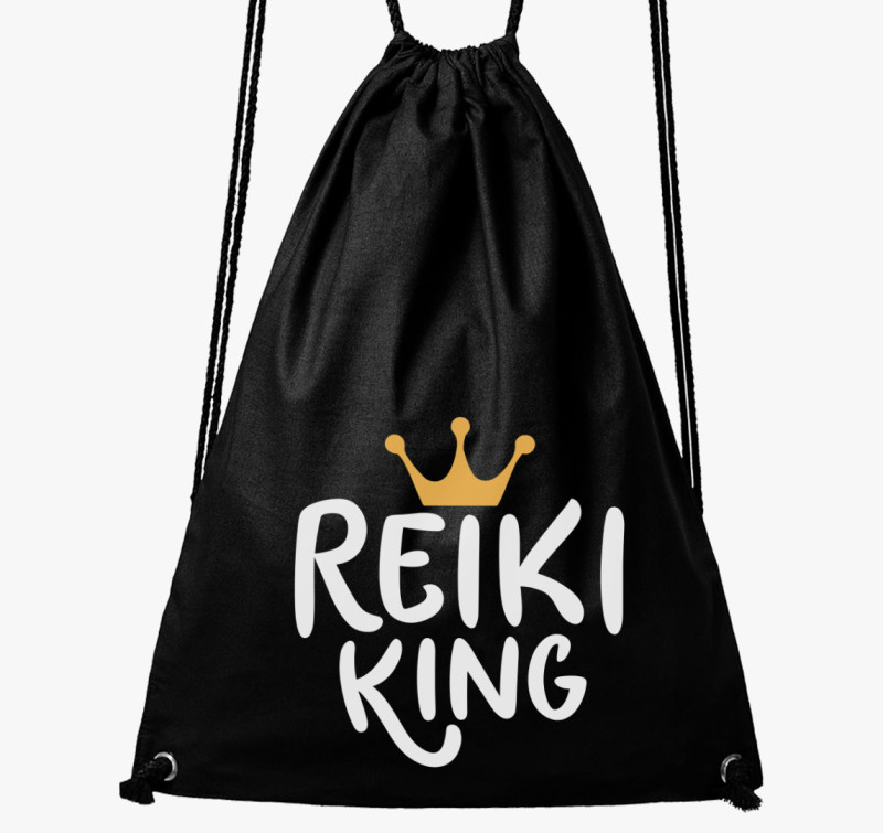 Reiki king fehér tornazsák — Fekete