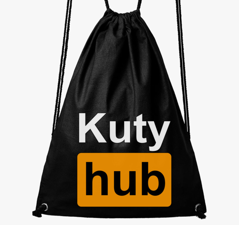 Kuty Hub tornazsák — Fekete