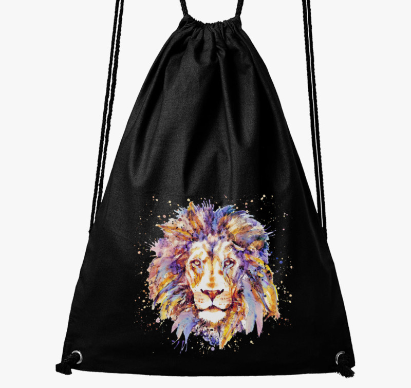 Lion - Oroszlán tornazsák — Fekete