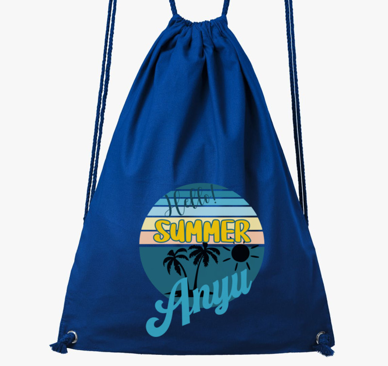 Hello Summer anyu tornazsák — Királykék