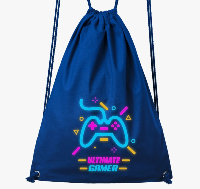 Ultimate Gamer tornazsák — Királykék