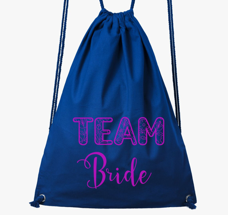 Team Bride tornazsák — Királykék