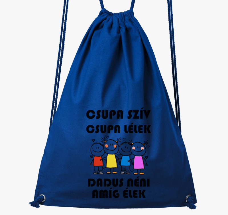 Dadus Néni amíg élek tornazsák — Királykék