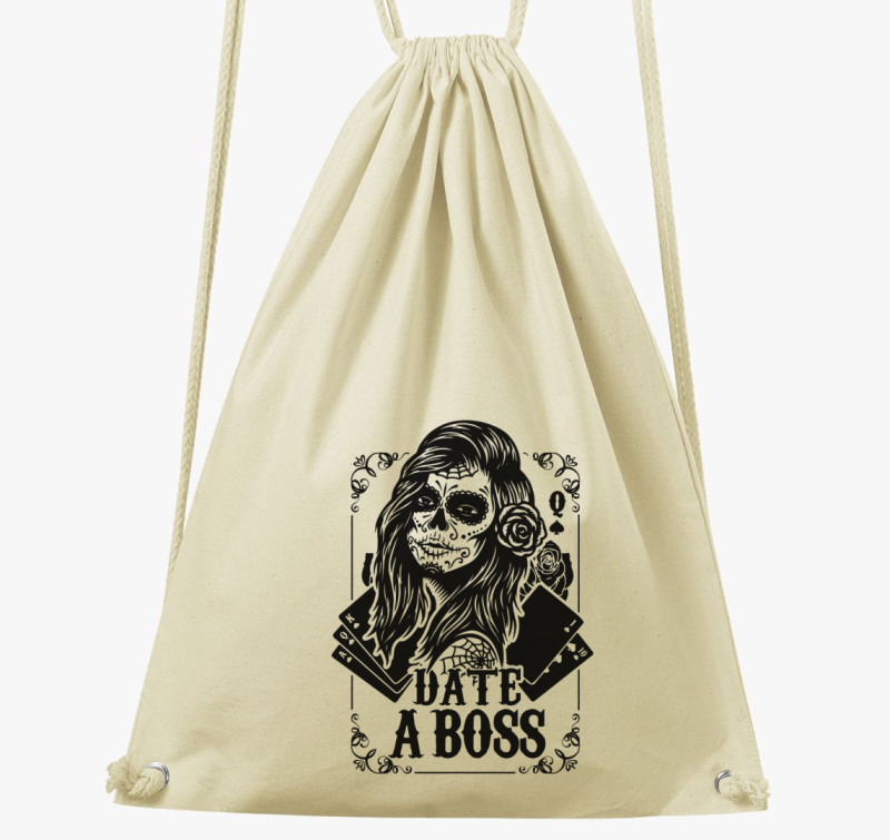 Date a boss tornazsák — Natúr