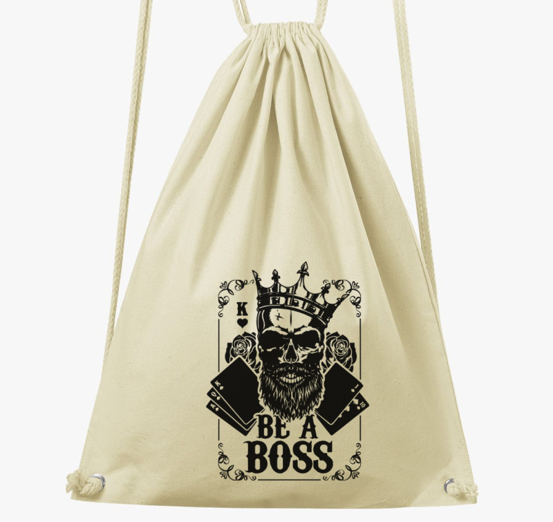 Be a boss tornazsák — Natúr