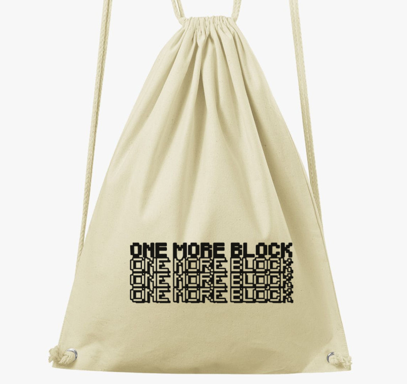 Minecraft one more block tornazsák — Natúr