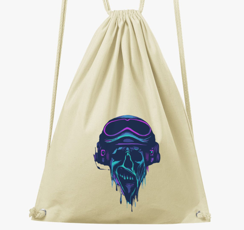 ColorSkull tornazsák — Natúr