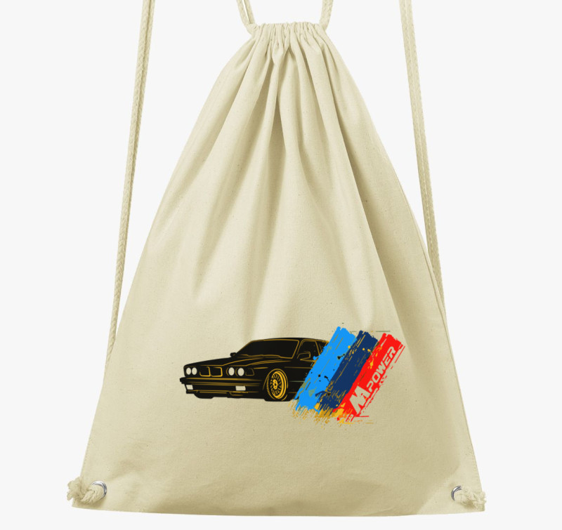 BMW M Power tornazsák — Natúr
