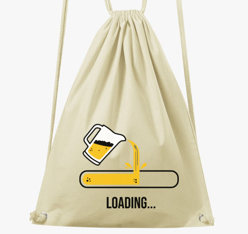 Beer Loading tornazsák — Natúr